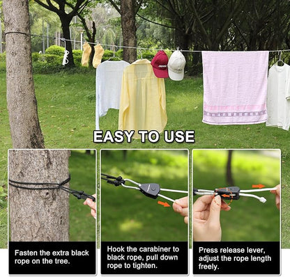 Retractable Travel Clothesline, Portable Clothes Line - Image 4