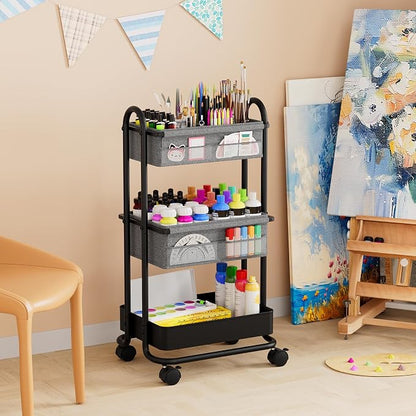 Modanais Baby Diaper Caddy Organizer Cart - Image 7