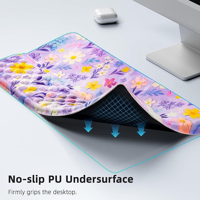 Ospelelf Keyboard Wrist Rest Pad, Comfy Ergonomic Keyboard Stand Riser Holder - Image 5