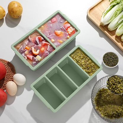 Silicone Freezer Trays with Lid - Image 3