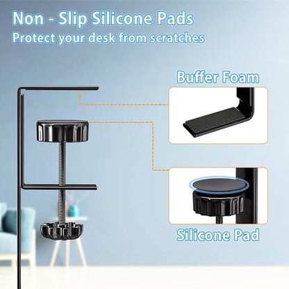 No Drill Under Desk Cable Management Tray, SONATURE 15.7" Cord Organizer - Image 3