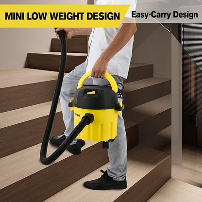 Wet-Dry Vacuum, 3-in-1 Portable Shop Vacuum Cleaner - Image 2