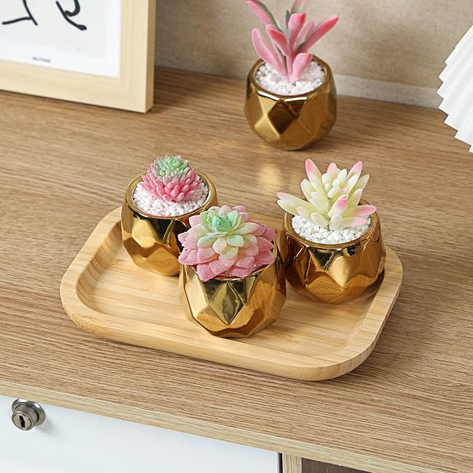 Bamboo Vanity Tray, Bathroom Counter Tray, Toilet Paper Basket Storage - Image 2