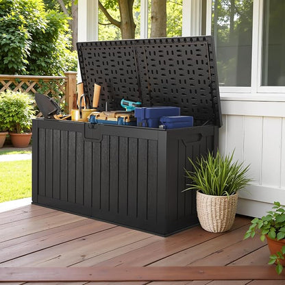 Devoko 240 Gallon Double-Wall Deck Box - Image 5