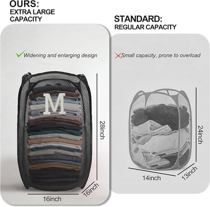 Collapsible Pop Up Laundry Hamper, Extra Large - Image 6