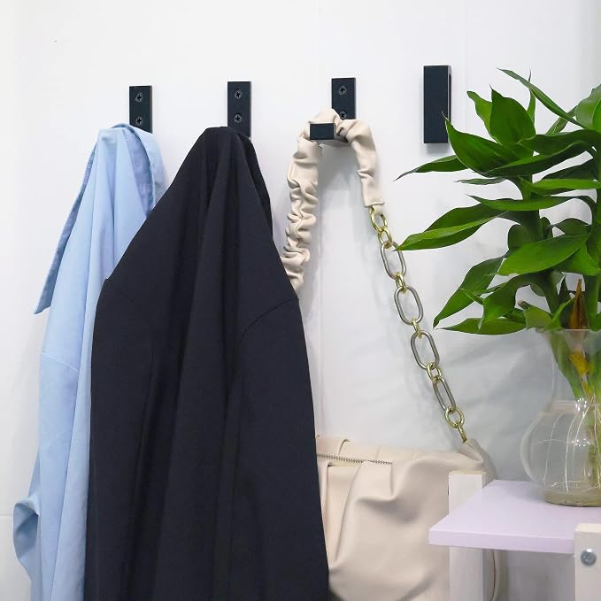 OHIYO Folding Wall Hook 2PCS Folding Coat Hooks - Image 6