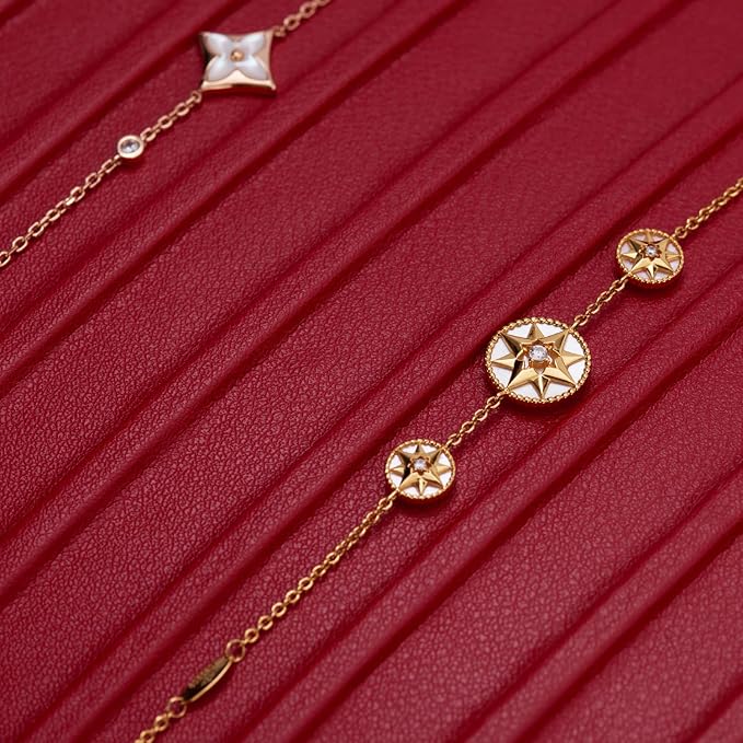 Oirlv Gorgeous Red Leather Jewelry Tray Necklace Bracelet Long Chain Storage - Image 5