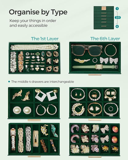SONGMICS Jewelry Box Organizer - Image 3