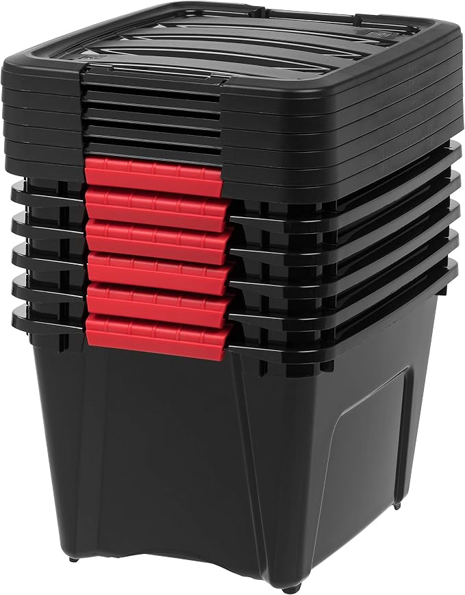 IRIS USA 19 QT Plastic Storage Box - Image 7