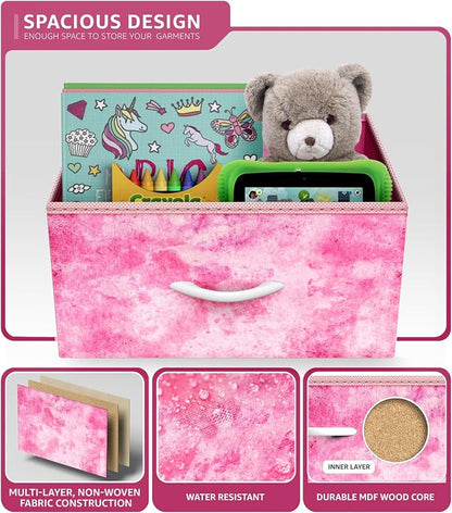 Sorbus Fabric Dresser for Kids Bedroom - Image 5