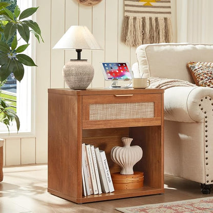 LEYAOYAO Rattan Nightstands Set of 2 - Image 2