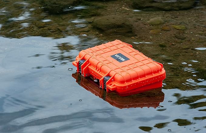 MEIJIA Portable All Weather Waterproof Protective Hard Case, Small Camera Case - Image 5