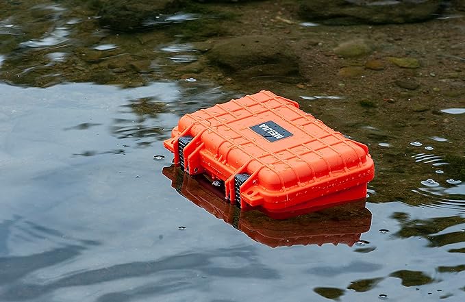 MEIJIA Portable All Weather Waterproof Protective Hard Case, Small Camera Case - Image 6