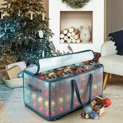 Large Christmas Ornament Storage Box - Image 6