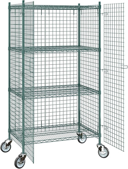 24"x36"x70" Metal Wire Green Security Heavy Duty Commercial NSF Certified - Image 4