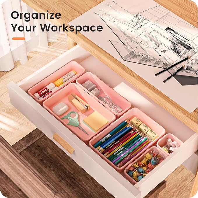 【Military Grade】A-LuGei Drawer Organizer, 【】Makeup organizer - Image 5