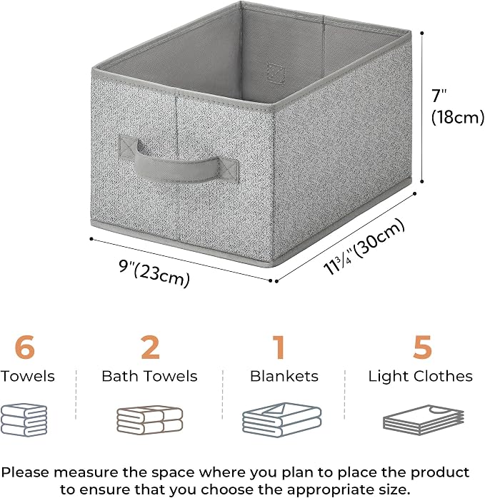 GRANNY SAYS Fabric Storage Bins, Closet Storage Bins - Image 6
