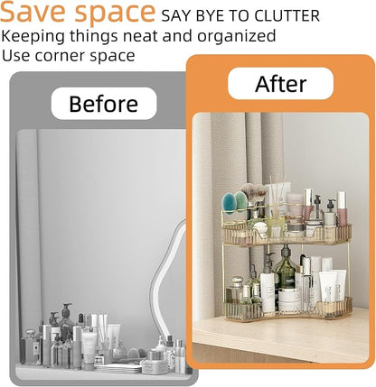 Corner Bathroom Counter Organizer - Image 4