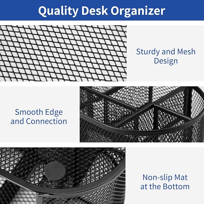 EOOUT Desk Organizer, Pencil Holder - Image 4