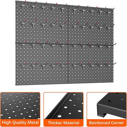 TORACK Metal Pegboard Panels and Hooks - Image 5