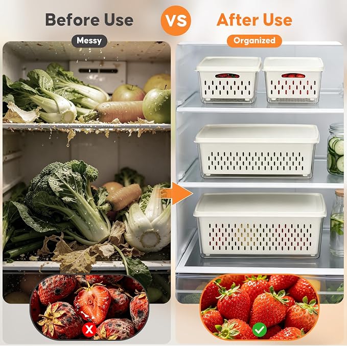 JSCARES Fruit Storage Containers - Image 4