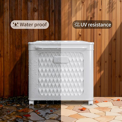 VECELO Deck Box, Outdoor Storage Box - Image 3