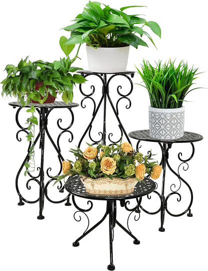 NAKUPE 4-Pack Metal Plant Stand by BuyNow