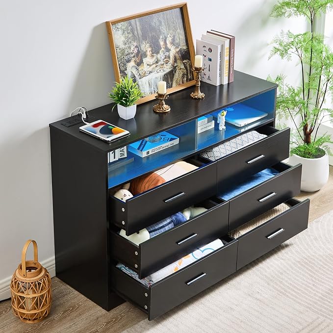 LIDYUK Dresser for Bedroom, Wood Dresser - Image 3
