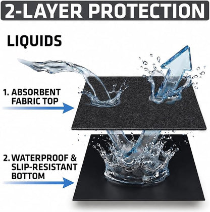Drymate Premium Luxury Shelf & Drawer Liner, Thick Cushioned Fabric, - Image 9