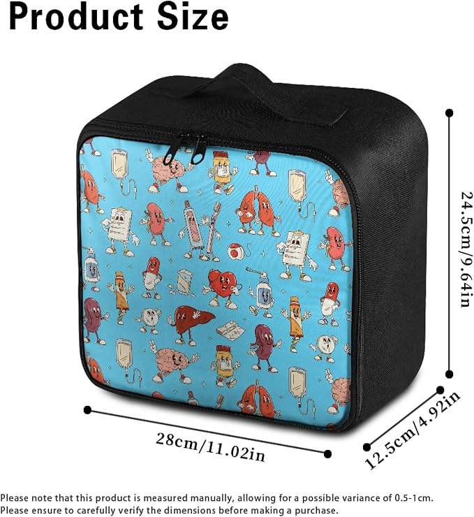 Family Medicine Storage Bag Pill Bottle Organizer - Image 8