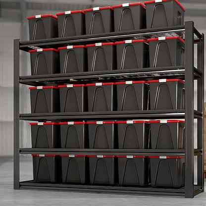 62" W x 24" D x 84" H Garage Shelving Heavy Duty Metal Shelving 3500LBS Storage - Image 5