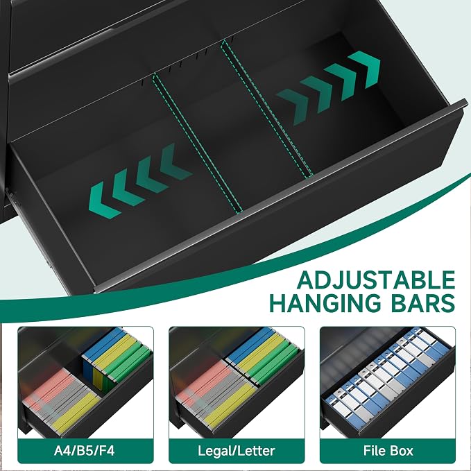 Metal Steel Filling Cabinets for Home Office - Image 3