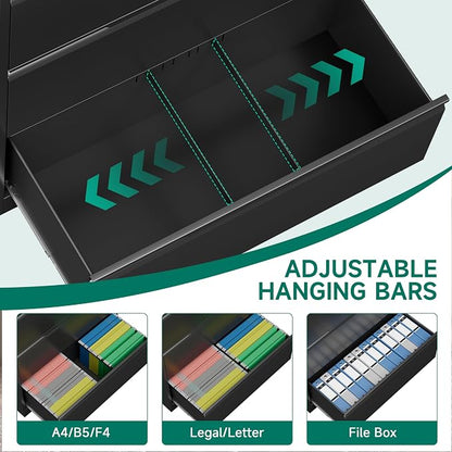 Metal Steel Filling Cabinets for Home Office - Image 3