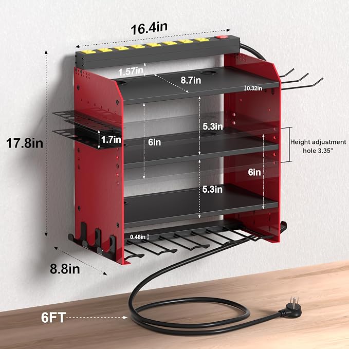 Power Tool Organizer Wall Mount - Image 7