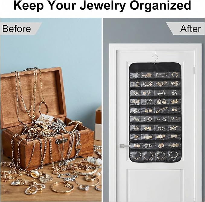 2PCS Hanging Jewelry Organizer - Image 5