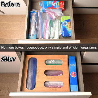 LOPASA Baggie Organizer for Drawer Compatible - Image 2