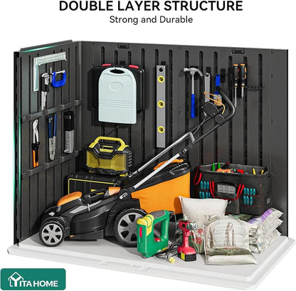 YITAHOME Outdoor Horizontal Storage Shed - Image 5