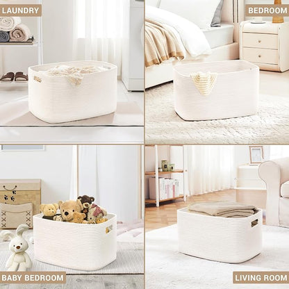 60L Small Baby Girls Laundry Basket - Image 5