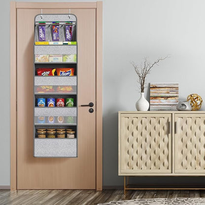 Univivi 5-Shelf Door Storage Over Door Hanging Organizer - Image 6