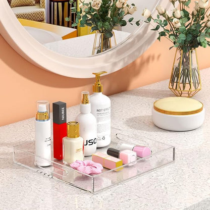 NIUBEE Clear Serving Tray 15x15 Inches - Image 7