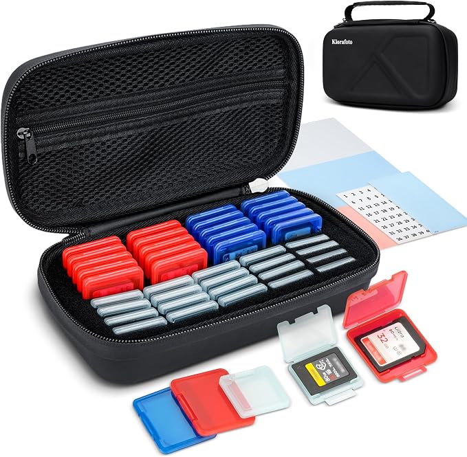 EVA PU CFexpress Type A Card SD Card Holder by Kiorafoto