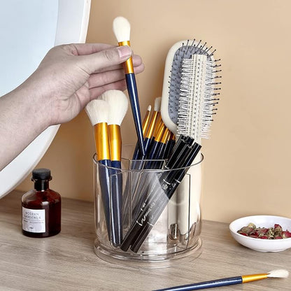 Makeup Brush Holder Organizer, Rotating Makeup Organizer - Image 5