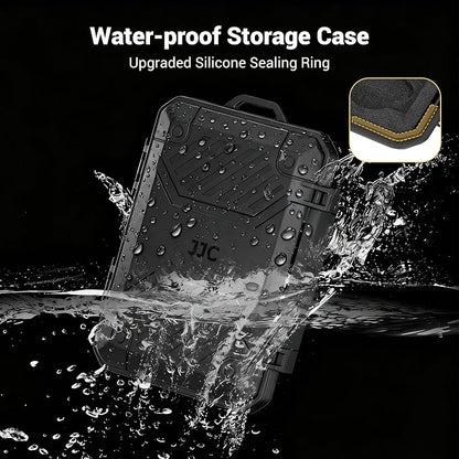 JJC Slim Memory Card Case for 8 SD 12 TF and 2 Nano SIM Cards, IP67 Waterproof - Image 4