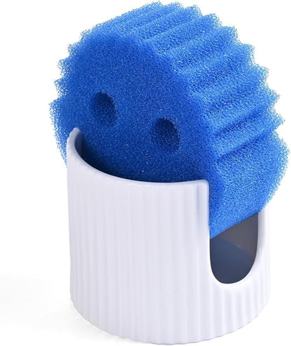 Ceramic Sponge Holder for Kitchen Sink by Ceramictableware