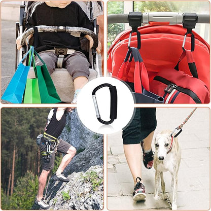 JIALEEY Grocery Bag Shopping Bag Holder Handle Carrier Tool Multi Purpose Snap - Image 7
