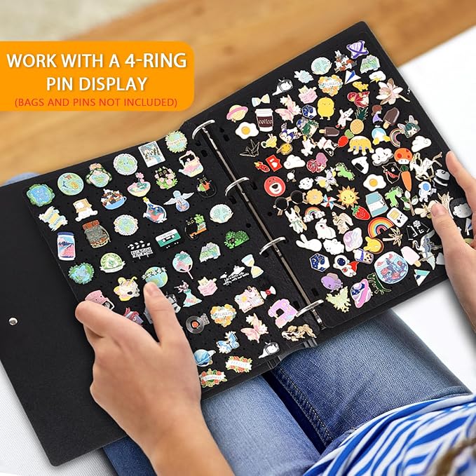 Enamel Pin Display Pages, Creative Pin Collection - Image 6