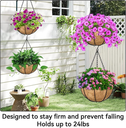 4 Pack, 16 Inch Hanging Basket Chain - Image 5