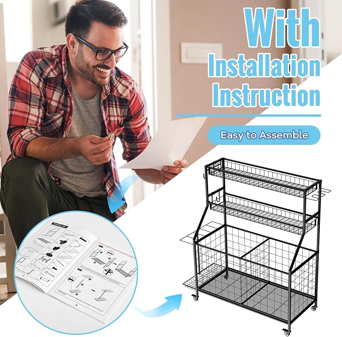 Sports Equipment Garage Organizer - Image 8