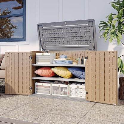 Aoxun Outdoor Storage Cabinet - Image 7