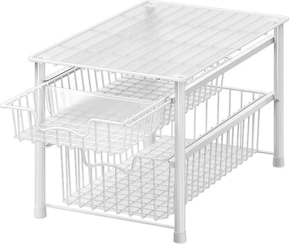Simple Houseware Stackable Sliding Basket Organizer Drawer by SimpleHouseware